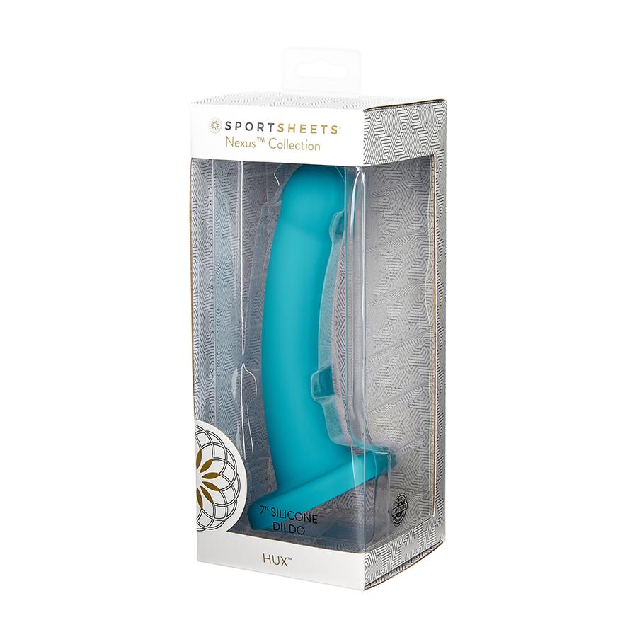 Nexus Hux Blue 7in Silicone Strap On Intimates Adult Boutique