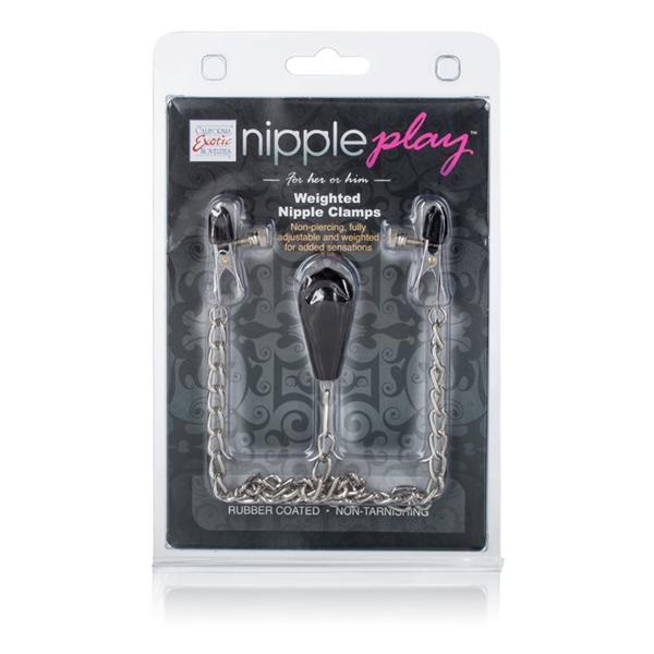 Nipple Play Weighted Nipple Clamps Intimates Adult Boutique