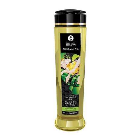 Organica Kissable Massage Oil Exotic Green Tea Intimates Adult Boutique