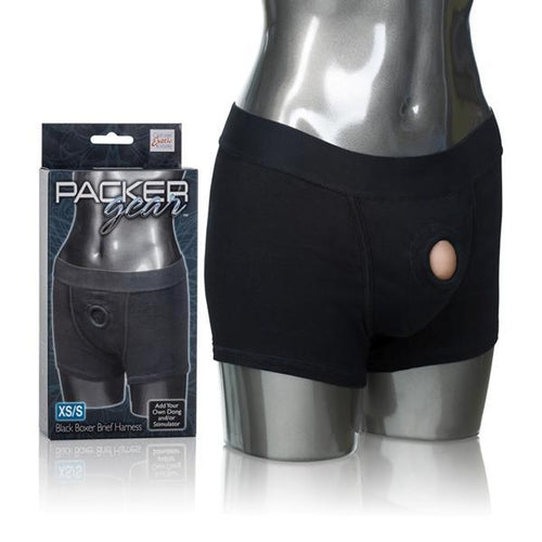 Packer Gear Black Boxer Harness Xs-s California Exotic Novelties Accessories