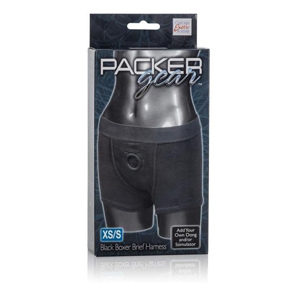 Packer Gear Black Boxer Harness Xs-s California Exotic Novelties Accessories