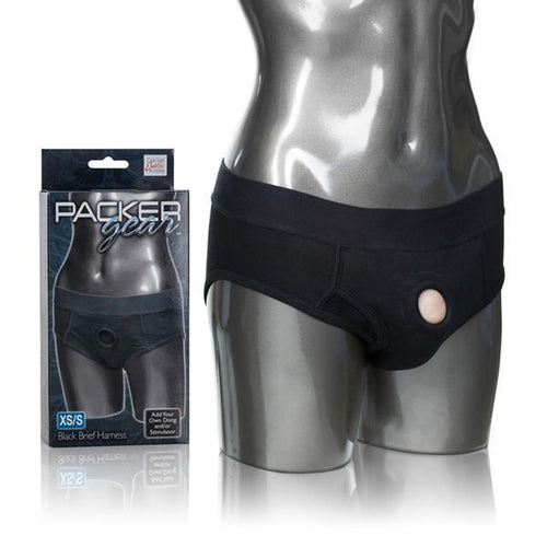 Packer Gear Black Brief Harness Xs-s California Exotic Novelties Accessories