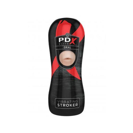 Pdx Elite Vibrating Oral Stroker Intimates Adult Boutique