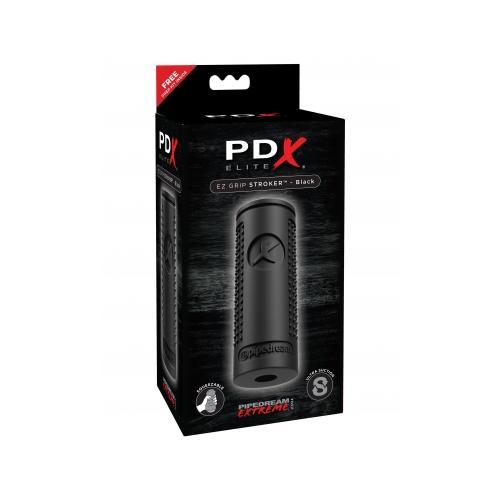 Pdx Ez Grip Stroker Black Pipedream Products Sextoys for Men