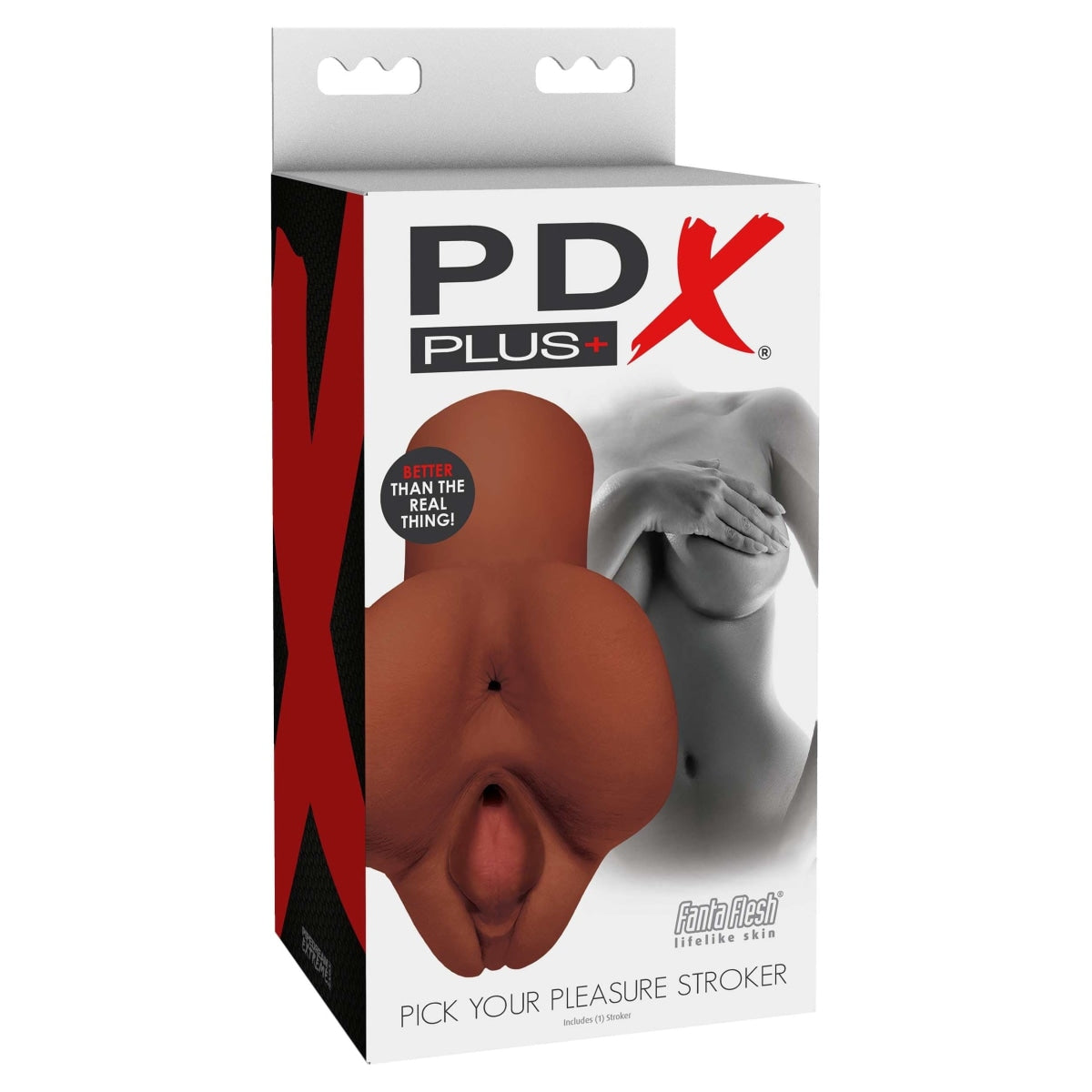 Pdx Plus Pick Your Pleasure Stroker Brown Intimates Adult Boutique