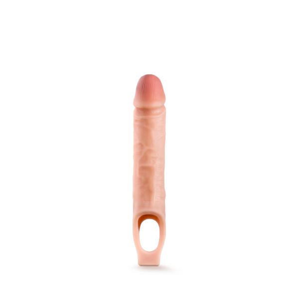 Performance 10in Cock Sheath Penis Extender Vanilla Intimates Adult Boutique