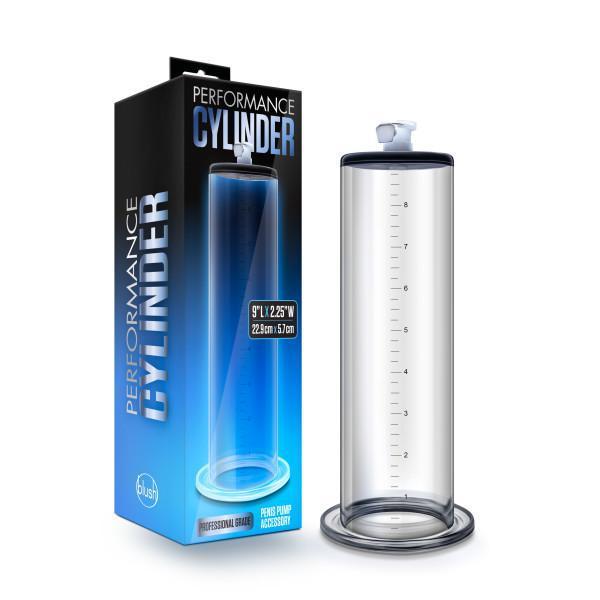 Performance 9 In X 2.25 In Penis Pump Cylinder Clear Intimates Adult Boutique