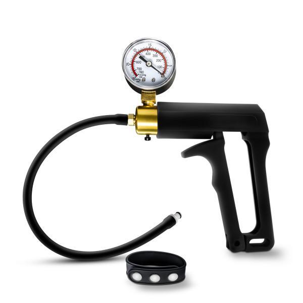 Performance Gauge Pump Trigger W- Silicone Tubing & Pressure Gauge Intimates Adult Boutique