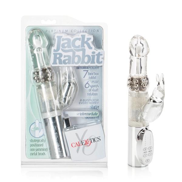 Platinum Jack Rabbit Silver Intimates Adult Boutique