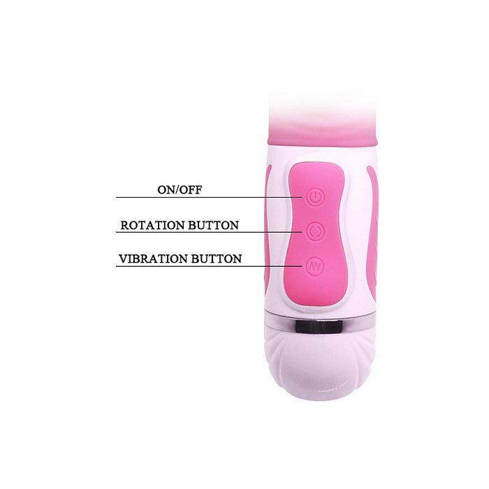 Pretty Love Antoine Rabbit Vibrator Silicone Pink Intimates Adult Boutique