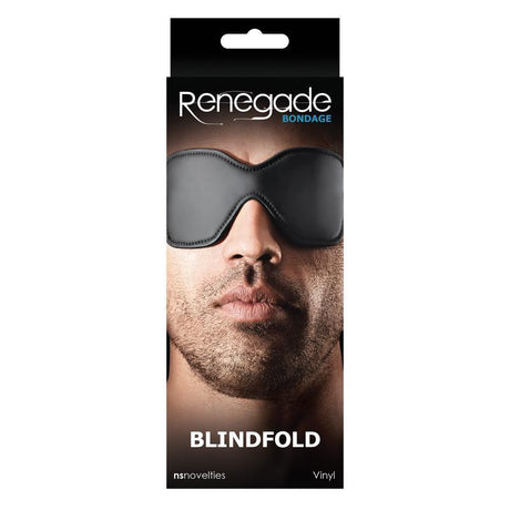Renegade Bondage Blindfold Black Intimates Adult Boutique