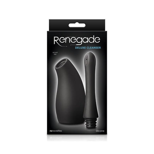 Renegade Deluxe Cleanser Black NS Novelties Anal Toys