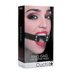 Ring Gag Black Black SHOTS AMERICA Fetish