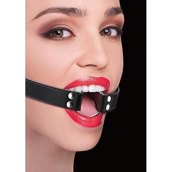 Ring Gag Black Black SHOTS AMERICA Fetish