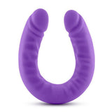 Ruse 18 Silicone Slim Double Dong Purple Intimates Adult Boutique