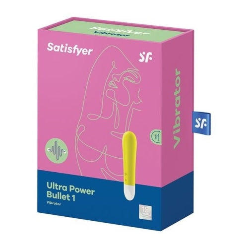 Satisfyer Ultra Power Bullet 1 Perfect Twist Yellow Intimates Adult Boutique