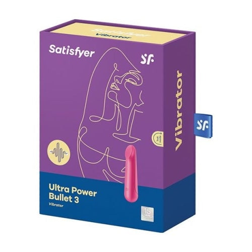 Satisfyer Ultra Power Bullet 3 Fireball Red Satisfyer Sextoys for Women