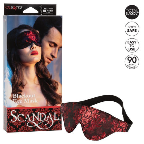 Scandal Blackout Eye Mask California Exotic Novelties Fetish