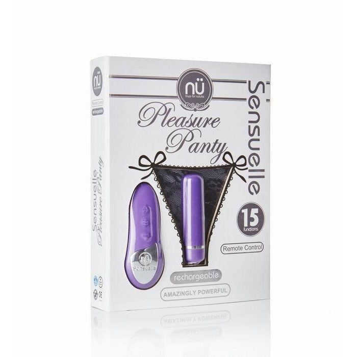 Sensuelle Pleasure Panty Purple Remote Control Intimates Adult Boutique