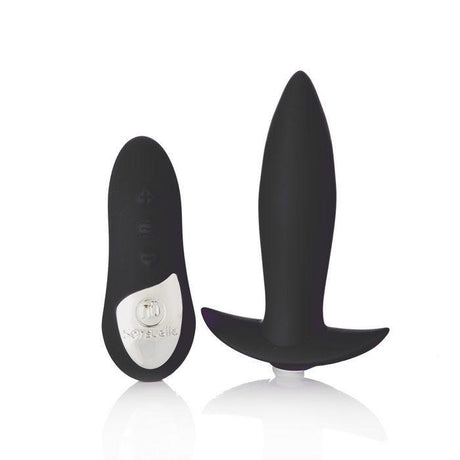Sensuelle R-c Mini Plug Black Intimates Adult Boutique