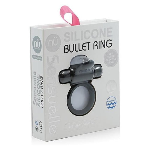 Sensuelle Silicone Bull Ring Black Nu Sensuelle Sextoys for Couples