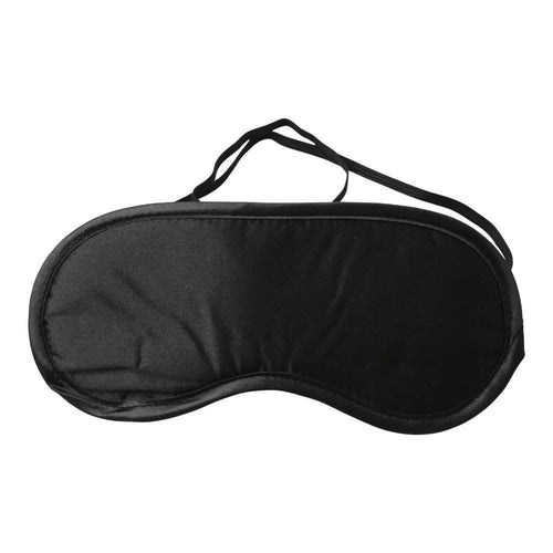 Sex & Mischief Satin Black Blindfold Sport Sheets Fetish