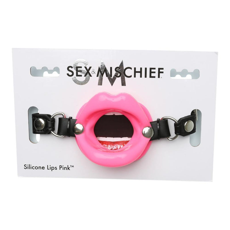 Sex & Mischief Silicone Lips Pink Sport Sheets Fetish
