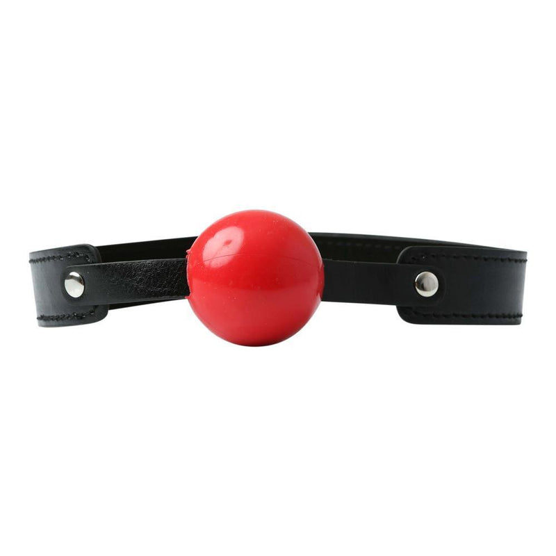 Sex & Mischief Solid Red Ball Gag Sport Sheets Fetish
