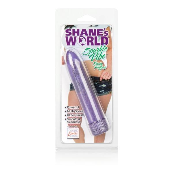 Shanes World Sparkle Vibe Purple Intimates Adult Boutique