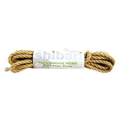 Shibari Natural Hemp Bondage Rope 5 Meters Intimates Adult Boutique
