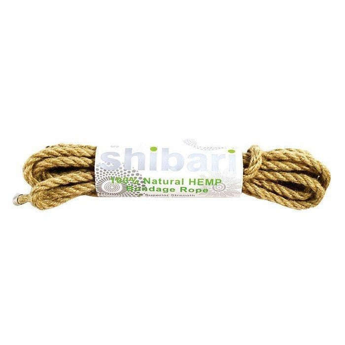 Shibari Natural Hemp Bondage Rope 5 Meters Thank Me Now Fetish