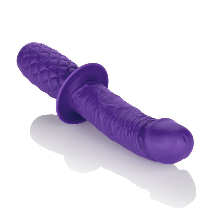 Silicone Grip Thruster Purple California Exotic Novelties Dildos