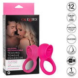 Silicone Rechargeable Teasing Tongue Enhancer Intimates Adult Boutique