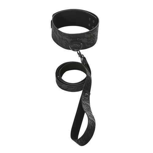 Sincerely Locking Lace Collar & Leash Sport Sheets Fetish