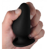 Squeeze-it Silexpan Anal Plug Small Black Intimates Adult Boutique