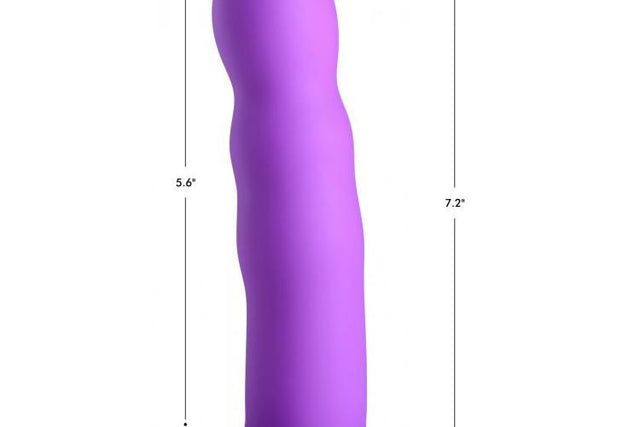 Squeeze-it Silexpan Dildo- Purple Intimates Adult Boutique