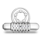 Stay Hard Vibrating Super Clitifier Clear Blush Novelties Sextoys for Couples