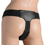 Strap U Fleece Lined Leather Strap On XR Brands Sextoys for Couples