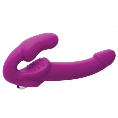 Strap U Vibrating Strapless Silicone Strap On Dildo XR Brands Sextoys for Couples
