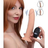 Swell 7x Inflatable-vibrating 8.5in Dildo W- Remote Intimates Adult Boutique