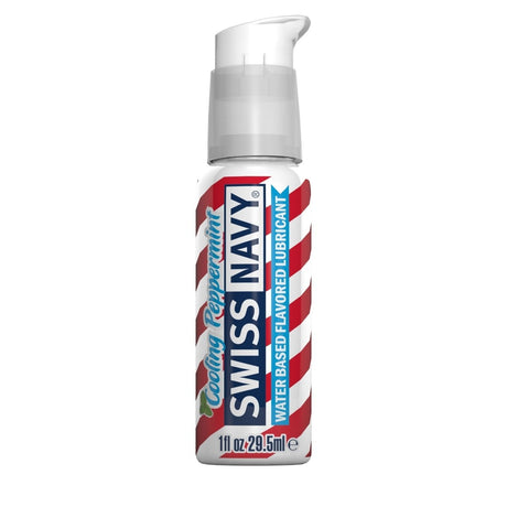 Swiss Navy Cooling Peppermint Flavored Lube 1 Oz Intimates Adult Boutique