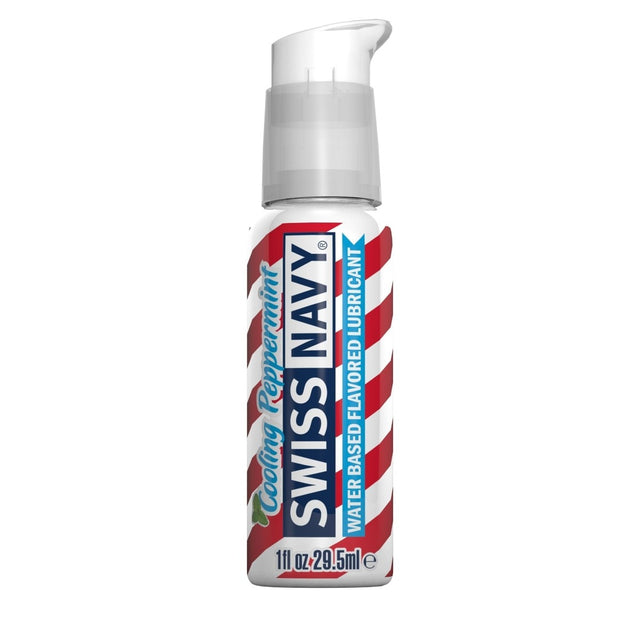 Swiss Navy Cooling Peppermint Flavored Lube 1 Oz Intimates Adult Boutique