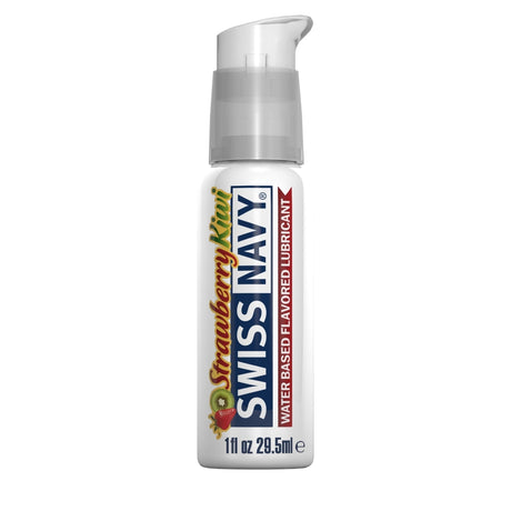 Swiss Navy Strawberry Kiwi Flavored Lube 1 Oz Intimates Adult Boutique