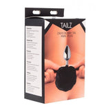 Tailz Oynx Bunny Tail Anal Plug Black Intimates Adult Boutique