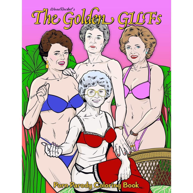 The Golden Gilfs Coloring Book Intimates Adult Boutique