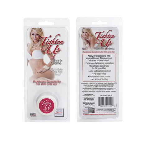 Tighten Up Shrink Creme Intimates Adult Boutique