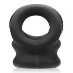 Tri Squeeze Cocksling Ball Stretcher Oxballs Silicone Tpr Blend Black Ice OXBALLS Sextoys for Men