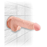 King Cock Plus 5 In Triple Density Cock W- Balls Light Intimates Adult Boutique