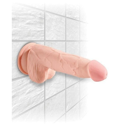 Triple Density 5 Cock W-balls Flesh " Pipedream Products Dildos