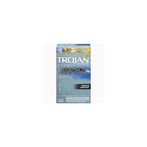 Trojan Bare Skin 10 Pack Trojan Condoms